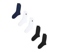 Karl Lagerfeld International B.V Calcetines con logotipo de K/Kameo, 5 unidades, negro, azul y blanco, 39-42, multicolor, 39-42