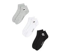 Karl Lagerfeld International B.V Ikon Sneaker Sock 3 Pack Calcetines, Multicolor, 35-38 Mujeres