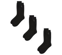 Karl Lagerfeld International B.V K/Kameo Logo Sock 3 Pack Calcetines, Negro, 39-42 Hombres