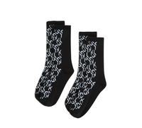 KARL LAGERFELD JEANS Calcetines negro / blanco 36-41 negro / blanco