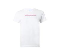 Karl Lagerfeld Jeans, Women's, Short Sleeve Reflection tee, Slim Fit Camiseta, Blanco, XS Mujeres