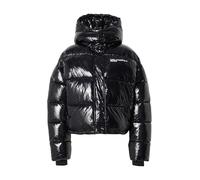 KARL LAGERFELD JEANS Chaqueta de invierno negro / blanco L EUR