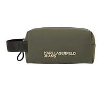 Karl Lagerfeld Jeans Hombre Coated Pu Wash Bag Forest Night One size