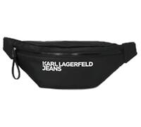 Karl Lagerfeld Jeans Hombre Essential Nylon Bumbag Black One size
