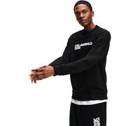 Karl Lagerfeld Jeans Hombre Regular Essential Logo Sweatshirt Black L