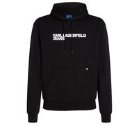 Karl Lagerfeld Jeans Hombre Regular Logo Hoodie Black XL
