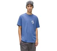 KARL LAGERFELD JEANS Hombre Regular Monogram T-Shirt Azul federal lavado S