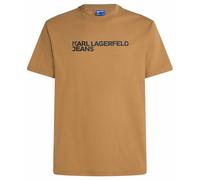 KARL LAGERFELD JEANS Hombre Regular Short Sleeve Essential T-Shirt Chipmunk L