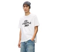 Karl Lagerfeld Jeans Hombre Regular Short Sleeve Graffiti T-Shirt White M