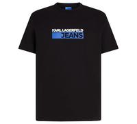 Karl Lagerfeld Jeans Hombre Slim Logo T-Shirt Black XS
