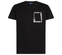 Karl Lagerfeld Jeans Hombre Slim Short Sleeve Frame Logo T-Shirt Black XL