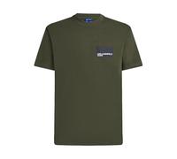 KARL LAGERFELD JEANS, Hombre, Sudadera con Capucha Y Logo, Ajuste Regular, Negro Iris, L