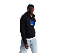 Karl Lagerfeld Jeans, Hombre, Sudadera Con Capucha Y Logo En Cuadro, Ajuste Regular, Amarillo, XS