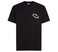 KARL LAGERFELD JEANS, Hombres, Camiseta Regular De Manga Corta con Múltiples Anillos, Corte Regular, Negro, M