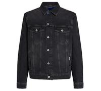 Karl Lagerfeld Jeans, Hombres, Chaqueta Vaquera Normal, Corte Regular, Gris, M