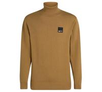 Karl Lagerfeld Jeans, Hombres, Jersey De Cuello Alto Normal, Corte Regular, Marrón, XS