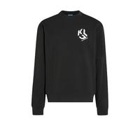 Karl Lagerfeld Jeans Hombres Regular Monogram Sweatshirt Black L