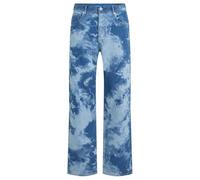 Karl Lagerfeld Jeans Hombres Relaxed Denim White/Blue 33