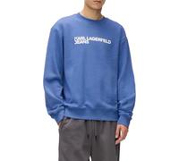 KARL LAGERFELD JEANS, Men's, Essential Logo Sweat, Regular Fit Sudadera, Azul, S para Hombre