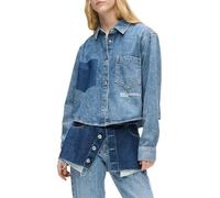 Karl Lagerfeld Jeans Mujer Boxy Denim Blouse