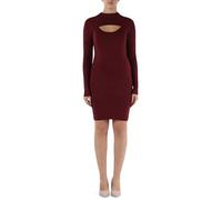 KARL LAGERFELD JEANS Mujer Cut Out Knit Dress Zinfandel M