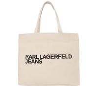 KARL LAGERFELD JEANS Mujer Logo Shopper Natural One size