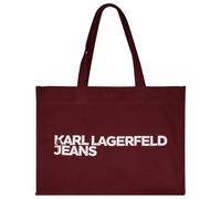 KARL LAGERFELD JEANS Mujer Logo Shopper Zinfandel One size