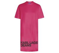 Karl Lagerfeld Jeans Mujer Logo T-Shirt Dress Very Berry S