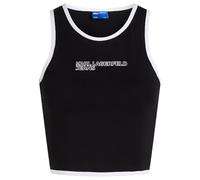Karl Lagerfeld Jeans Mujer Outline Logo Top Black S