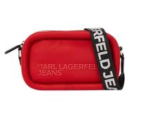 KARL LAGERFELD JEANS Mujer Puffy Camera Bag Rojo pompeyano One size