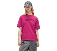Karl Lagerfeld Jeans Mujer Regular Short Sleeve Essential T-Shirt Very Berry L
