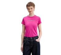 Karl Lagerfeld Jeans Mujer Slim Short Sleeve Reflection T-Shirt Very Berry XS