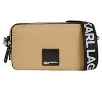 Karl Lagerfeld Jeans, Mujeres, Bolsa Para Cámara Con Logotipo En Forma De Caja, Marrón, One size