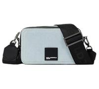 Karl Lagerfeld Jeans, Mujeres, Bolsa Para Cámara Con Logotipo En Forma De Caja Y Confeccionada En Denim, Azul, One size