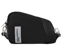 Karl Lagerfeld Jeans, Mujeres, Bolso Bandolera Acolchado De Nailon, Negro, One size