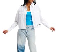 Karl Lagerfeld Jeans, Mujeres, Camiseta Con Logotipo, Corte Regular, Blanco, XS