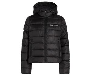 Karl Lagerfeld Jeans, Mujeres, Chaqueta Ligera Acolchada, Corte Regular, Negro, XS