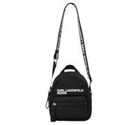 Karl Lagerfeld Jeans, Mujeres, Mochila Cruzada Mini De Nailon Esencial, Negro, One size