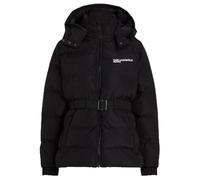 KARL LAGERFELD JEANS, Mujeres, Puffer con Cinturón, Corte Regular, Negro, S