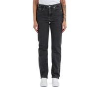 Karl Lagerfeld Jeans, Mujeres, Vaqueros Rectos De Talle Alto, Pierna Recta, Negro, 2532