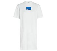 Karl Lagerfeld Jeans, Mujeres, Vestido Camiseta Con Logotipo, Corte Regular, Blanco, XS