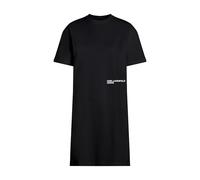 Karl Lagerfeld Jeans, Mujeres, Vestido Camiseta Karlism, Corte Regular, Negro, XS