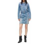 Karl Lagerfeld Jeans, Mujeres, Vestido Vaquero Con Cinturón, Corte Regular, Azul, L