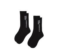 KARL LAGERFELD JEANS, para Hombre, Conjunto de Calcetines con el Logotipo Esencial (Paquete de 2), Negro, 42/46