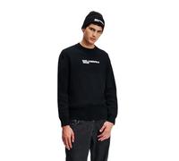 KARL LAGERFELD JEANS, para Hombre, Suéter con Logo, Negro, Talla Mediana