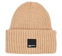 KARL LAGERFELD JEANS, para Mujer, Gorro con Logo Box, Crema Irlandés, Talla única