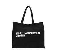 KARL LAGERFELD JEANS Shopper negro / blanco One Size negro / blanco