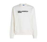 KARL LAGERFELD JEANS Sudadera 'ESSENTIAL' negro / blanco M negro / blanco