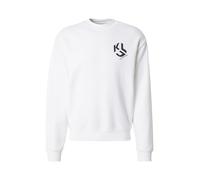 Karl Lagerfeld Jeans Hombre Regular Monogram Sweatshirt White XXL