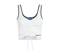 KARL LAGERFELD JEANS Top negro / blanco XL negro / blanco